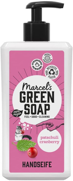 Marcels Green Soap Hand Soap Patchouli & Cranberry 250Ml