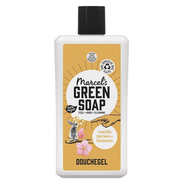 Marcels Green Soap Shower Gel Vanilla & Cherry Blossom 500Ml