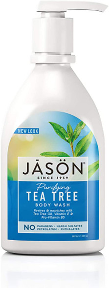 Jason Natural Products Tea Tree Satin Shower Body Wash 887 Ml