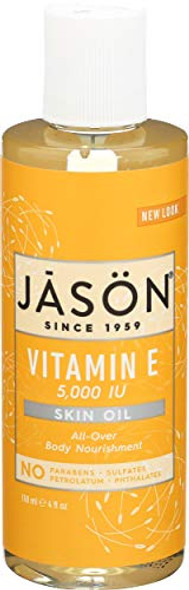 Jason Bodycare Vitamin E 5000IU Oil - All Over Body Nourishment 120ml
