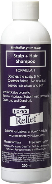 HOPE'S Relief Shampoo 200ml (Pack of 6)