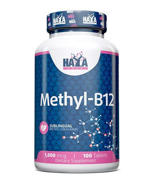 Haya Labs Methyl B12, 1000mcg - 100 tablets