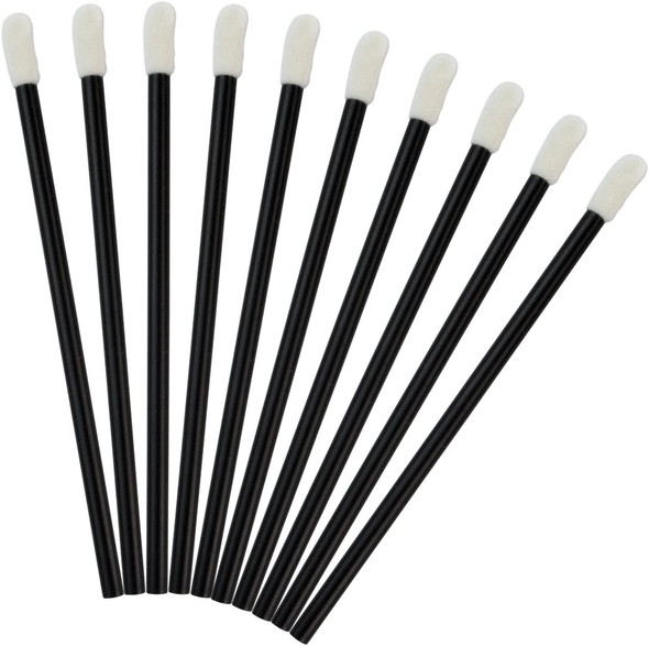150pcs Lip Brushes-Rbenxia Disposable Lip Brushes Lipstick Gloss Wands Applicator Makeup Brush Kit Cosmetic Tool Black
