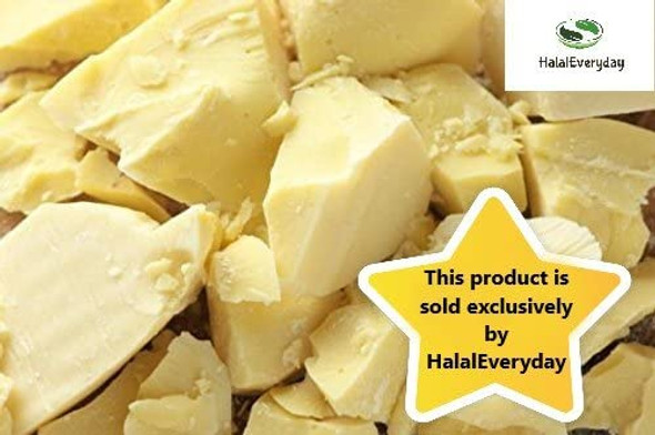 2 Lb Certified Organic Cocoa Butter, Pure, Raw, Unprocessed. Incredible Quality and Scent. Use for Lotion, Cream, Lip Balm, Oil, Stick, or Body Butter. Organically Grown, NON-GMO By SaaQin