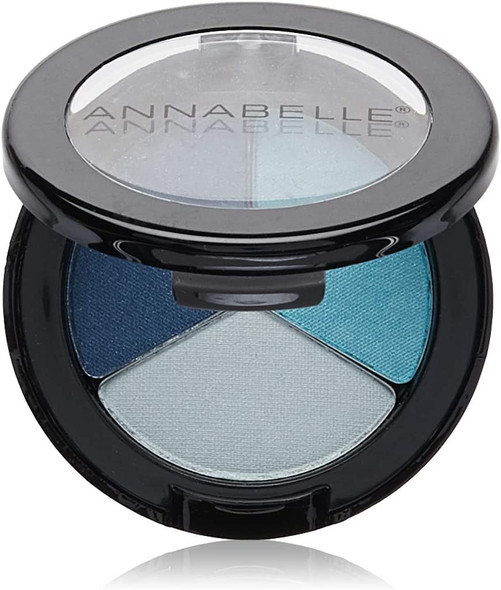 Annabelle Trio Eyeshadow, Blue Hue, 2.7 g