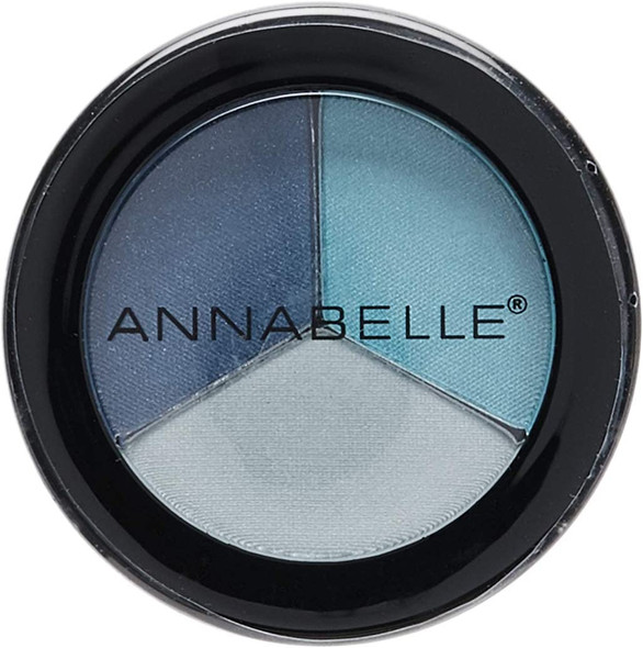 Annabelle Trio Eyeshadow, Blue Hue, 2.7 g