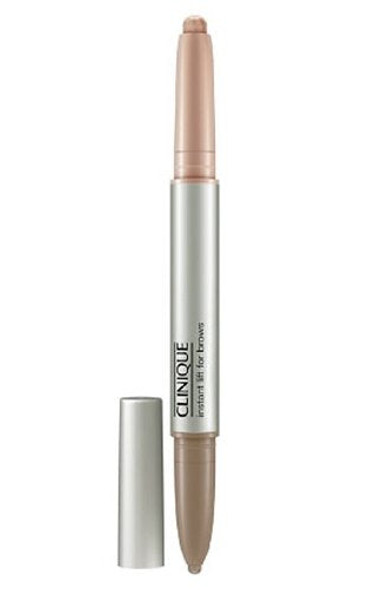 Clinique Instant Lift For Brows-Crayon Sourcils Lift Instantane Two-In-One #02 Soft Brown 0.004Oz Brow Shaper, 0.01Oz Brow Highlighter