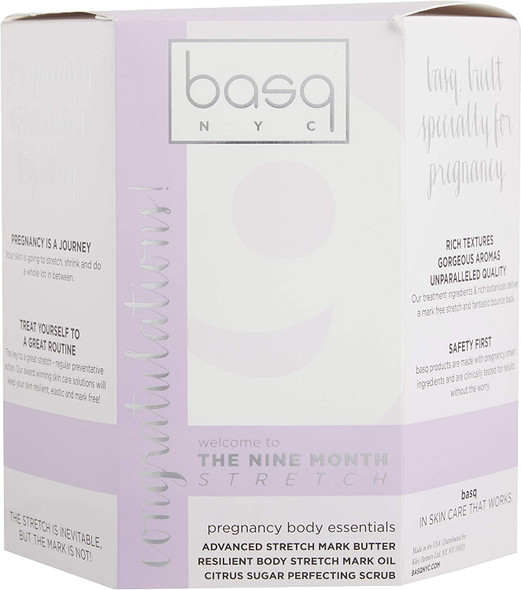 basq 9-Month Stretch Skin Essentials 3 Piece Kit