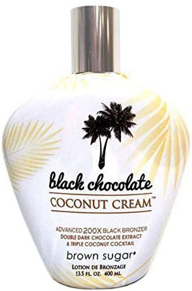 Brown Sugar BLACK CHOCOLATE COCONUT CREAM 200X Bronzer - 13.5 oz. by Brown Sugar