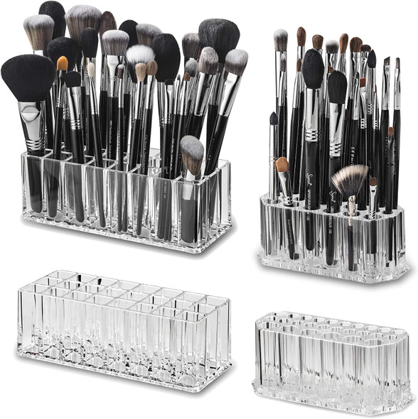 Acrylic Eyeliner Lip Liner Holder Organizer Makeup Brush Holder 26 Slots  Makeup Pen Cosmetic Display Makeup Brush Organizational - AliExpress