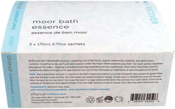 Chorus Recover - Moor Therapy Bath Essence- Box of 5