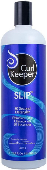 Curly Hair Solutions Curl Keeper Slip Detangler | 33.8oz/1L | 30 Second Detangler