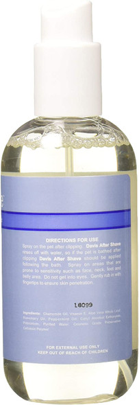 Davis AS08 After Shave Spray for Pets, 8 oz