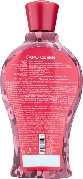 Devoted Creations Camo Queen Bronzing Lotion, 12.25 Fluid Ounce