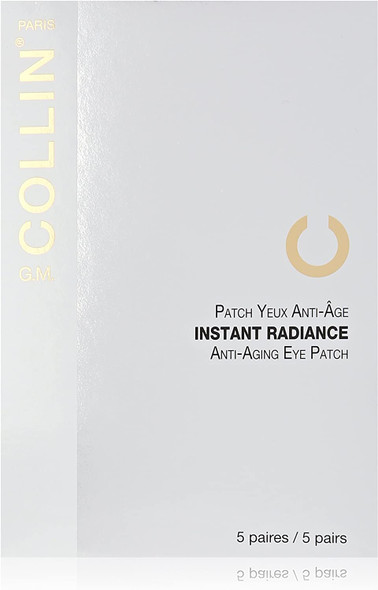 G.M. Collin instant radiance anti aging eye patch 5 count