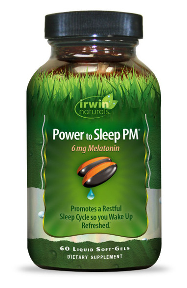 Irwin Naturals - Power To Sleep Pm Melatonin 6 Mg, 60 Softgels