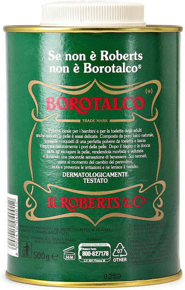 Kalastyle Borotalco Powder Antique Tin, 500g