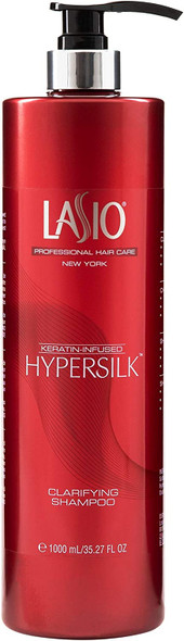Lasio Keratin-Infused Hypersilk Clarifying Shampoo, 35.27 Fl. Oz
