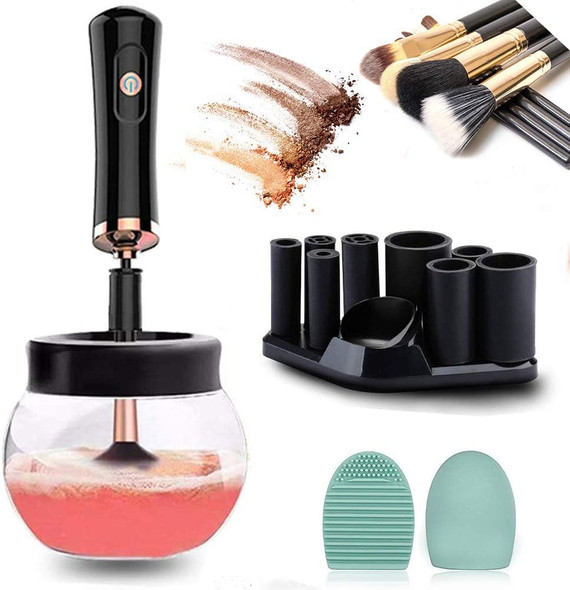 Premium Makeup Brush Cleaner Dryer Super-Fast Electric Brush Cleaner Machine  Automatic Brush Cleaner Spinner Makeup Brush Tools