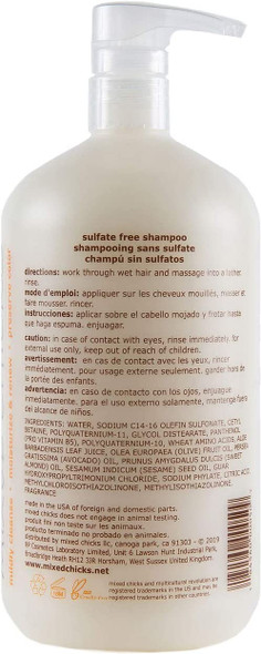 Mixed Chicks Sulfate-free Shampoo, 33-Ounce/1-Liter (MXSULFSHP1000)
