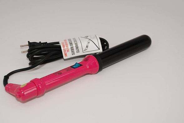 nume nu.tika 32mm Curling Wand Porfesional Styling Iron (Pink)