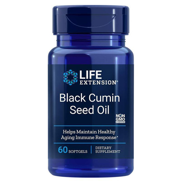 Life Extension - Black Cumin Seed Oil, 60 Softgels