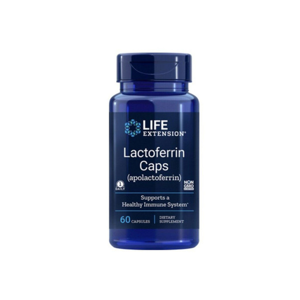 Life Extension - Lactoferrin (apolactoferrin) Caps, 60 Capsules