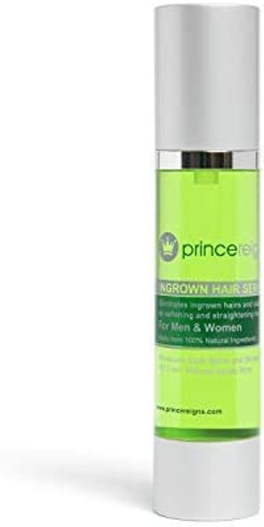 Princereigns Shaving Gel Used to Remove Ingrown Hair and Razor Bumps 2 Fl. Oz.