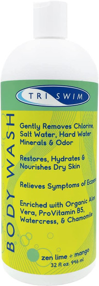 TRISWIM Chlorine Removal Bodywash 32 ounces - with pump