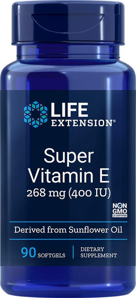 268mg Super Vitamin E 90 Softgels