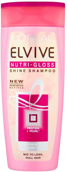 L'Oreal Elvive Nutrigloss Shine Shampoo, 250ml
