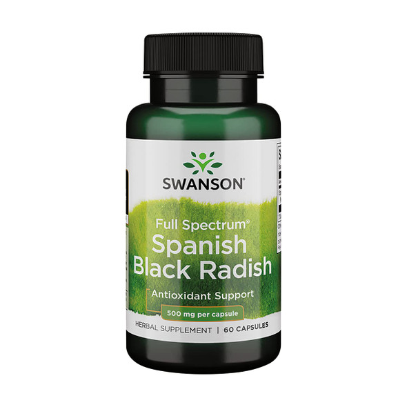 Swanson Spanish Black Radish 60 Capsules