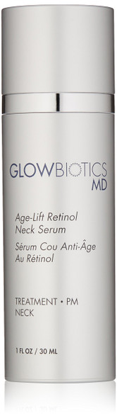 GLOWBIOTICS MD - Probiotic Age-Lift Retinol Neck Serum, 1oz