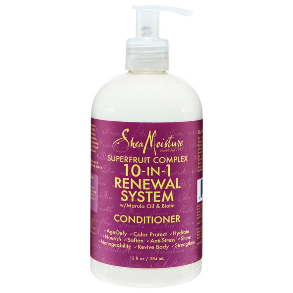 Shea Moisture Superfruit Complex 10-in-1 Renewal System Conditioner 13 Oz.