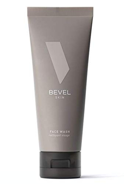 Bevel Face Wash with Tea Tree Oil, Witch Hazel and Aloe Vera to Cleanse, Hydrate and Brighten Skin, 4 Fl Oz