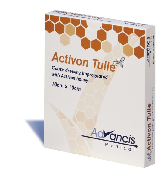 Activon Manuka Tulle Gauze Bandages 10x10cm - 5 pieces