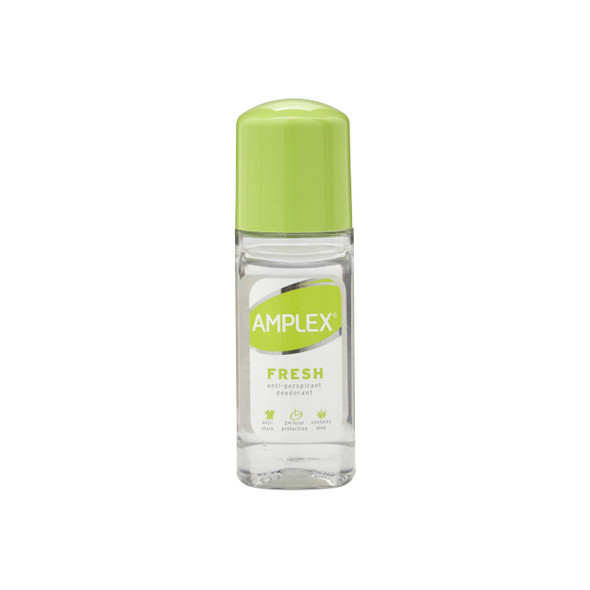 Amplex Fresh Anti-Perspirant Deodorant Roll-On 50ml | 12 Pack