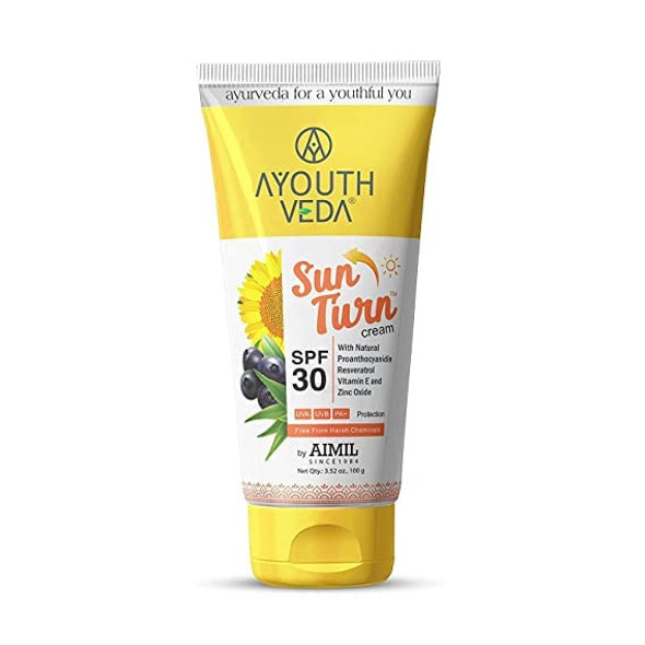 Avoka Naturals Ayouthveda Sun Turn Cream SPF 30-100g