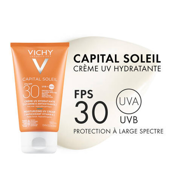 Capital Soleil Crème Uv Hydratante Fps 30
