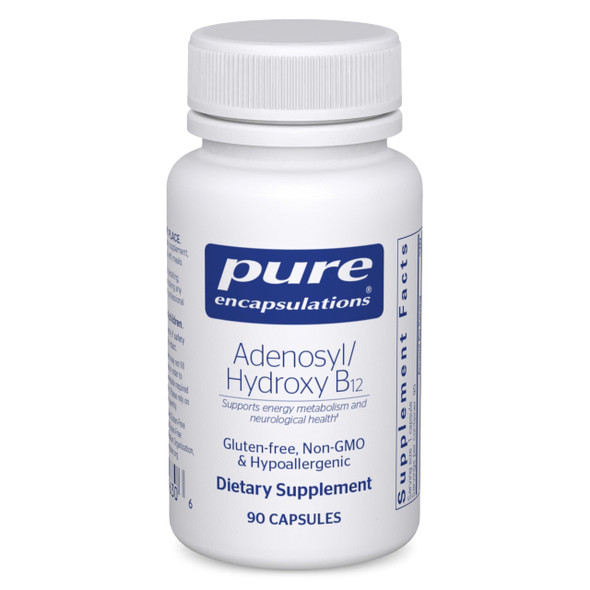 Pure Encapsulations Adenosyl/Hydroxy B12 Hypoallergenic 90 Capsules