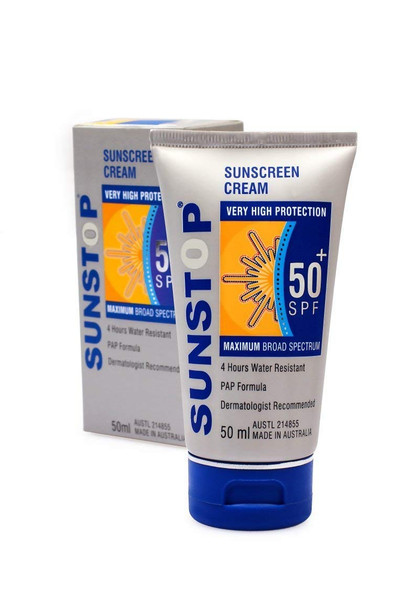 Sunstop SPF 50+ Sunscreen Cream 50 ml, Pack of 1