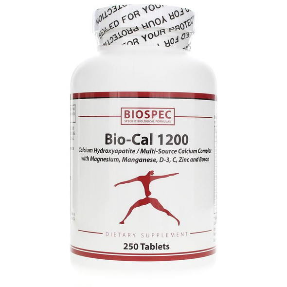 Bio-Cal 1200 - 250 Tablets - BioSpec Biospec Nutritionals