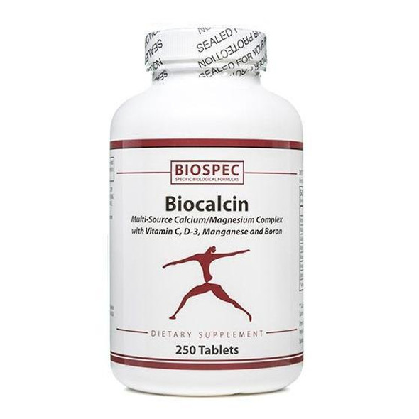 Biocalcin 250 tabs | BioSpec Nutritionals Biospec Nutritionals