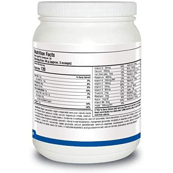 Biotics Research NutriClear Chocolate Chocolate Powder.