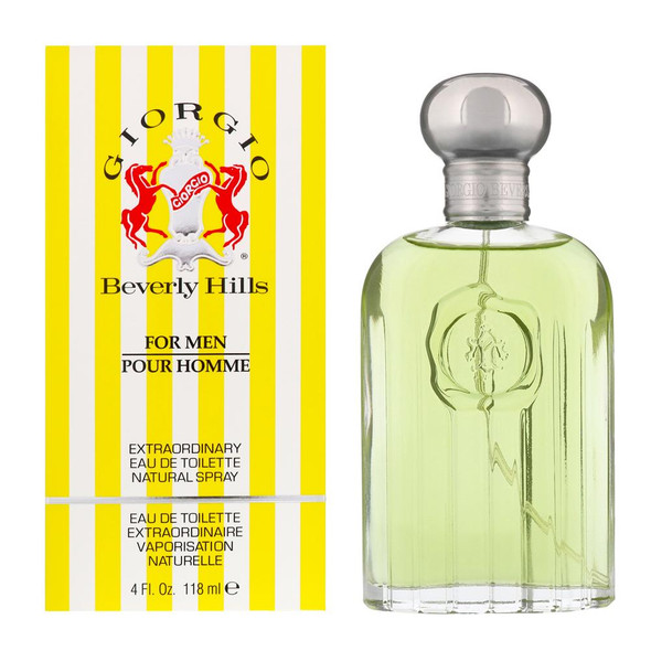 Giorgio Beverly Hills Yellow Pour Homme Eau De Toilette For Men