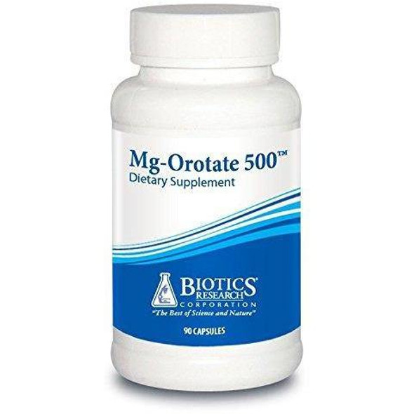 Mg-Orotate 500 - 90 Count - Biotics ResearchDeal