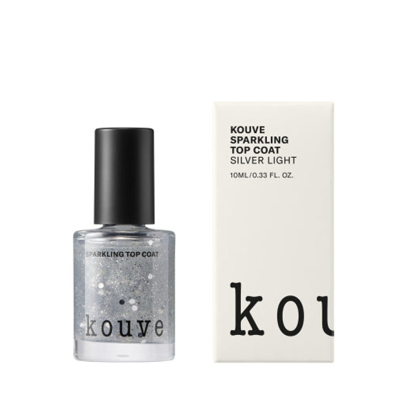 Sparkling Top Coat Silver Light