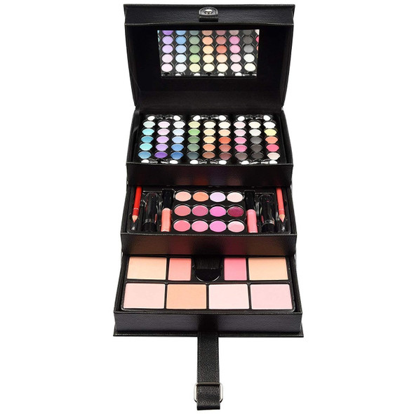 Urban Beauty Tiered Black Beauty Case 82 Piece