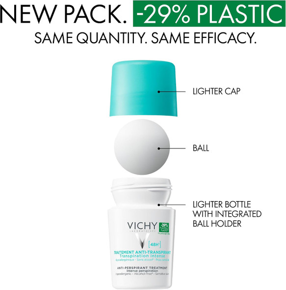 Vichy DEO antiperspirant treatment 48h roll-on 50 ml