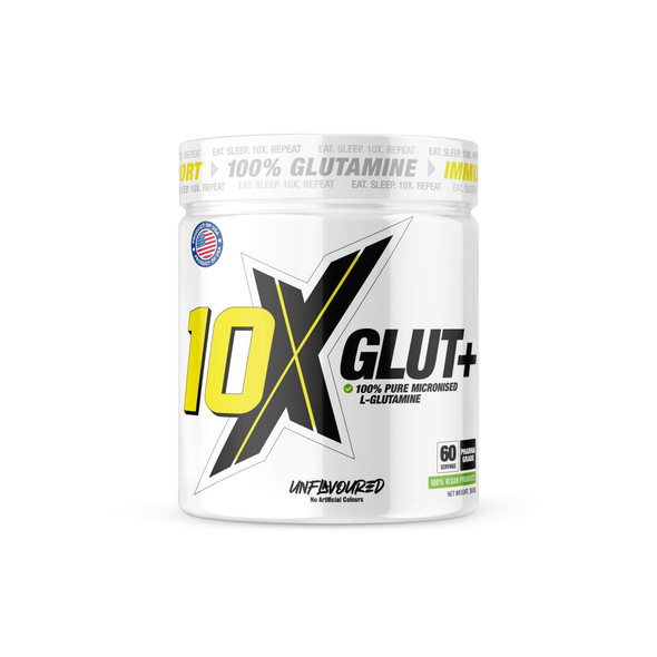 10X Athletic GLUT+ 300g Unflavoured